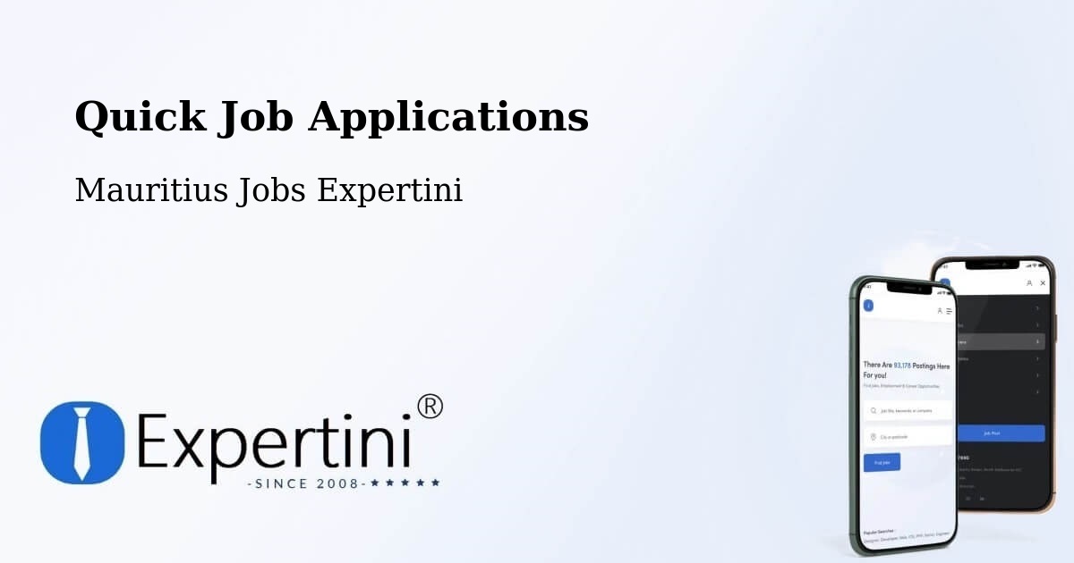 Quick Apply Feature – Saint Hubert - Mauritius Jobs Expertini